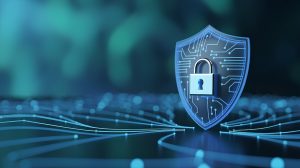 Cyber security and data protection, internet network security, protect business and financial transaction data from cyber attack, secure private user data